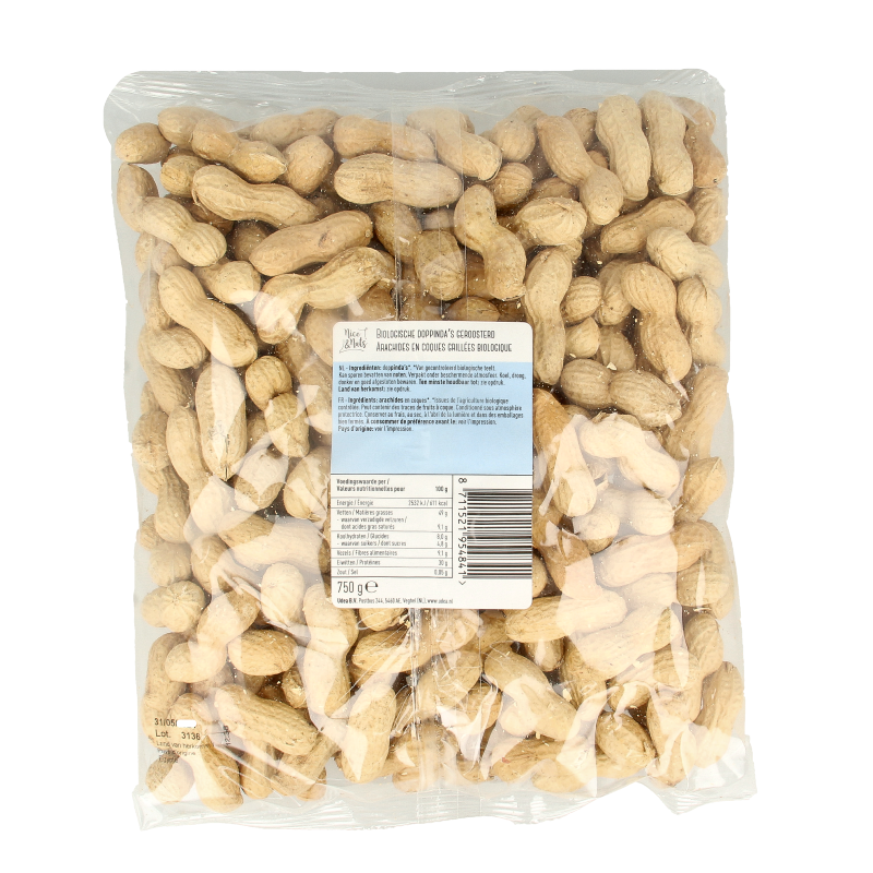 Nice & Nuts Doppinda's geroosterd bio 750 Gram