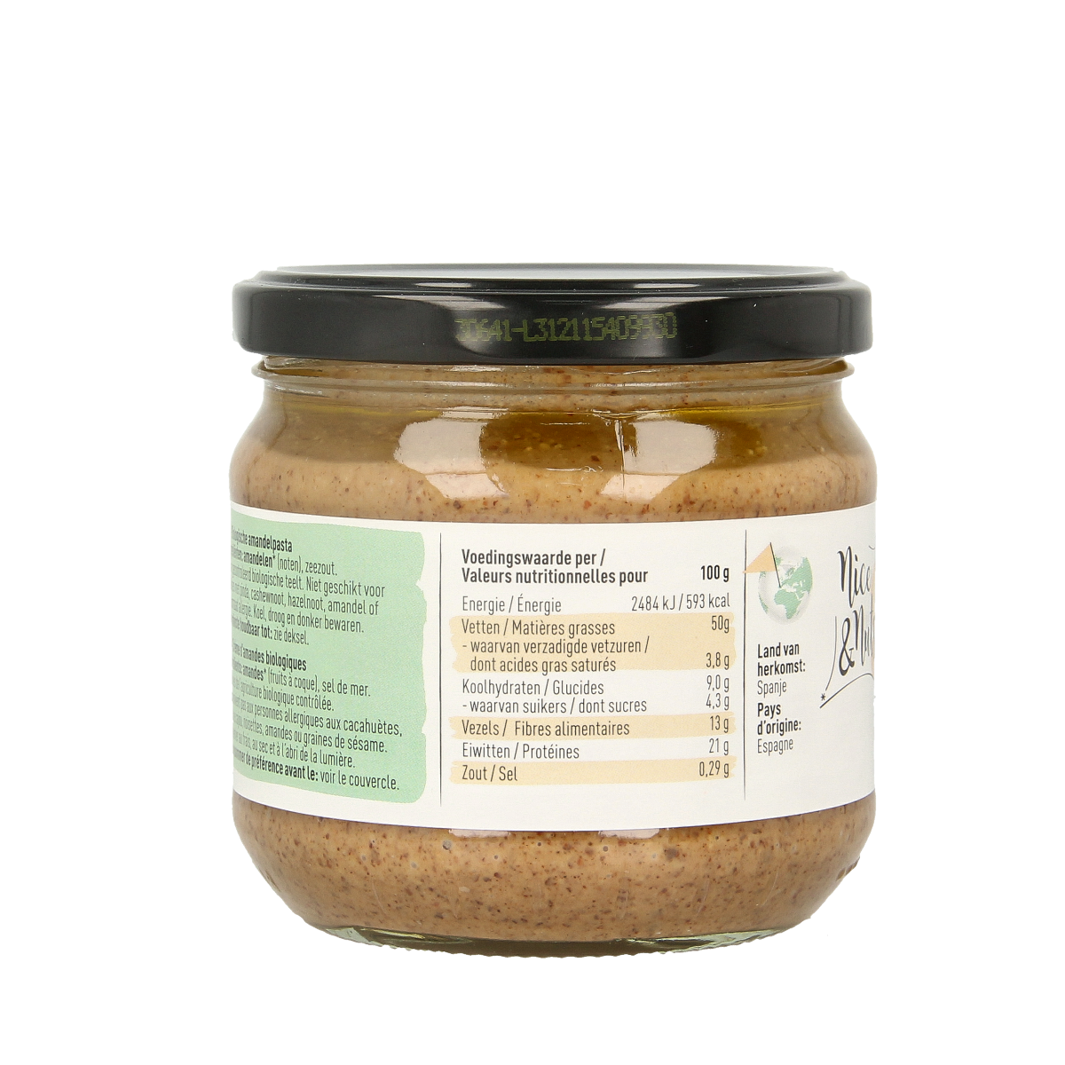 Nice & Nuts Amandelpasta bio 330.00 Gram