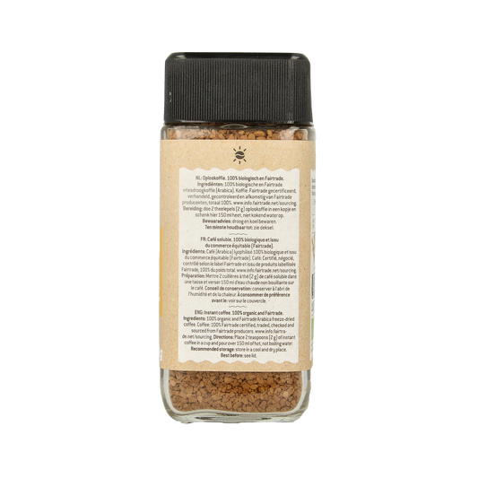 Biocafe Instant koffie bio 100.00 Gram