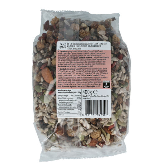 Nice & Nuts Energy mix superfoods bio 400.00 Gram