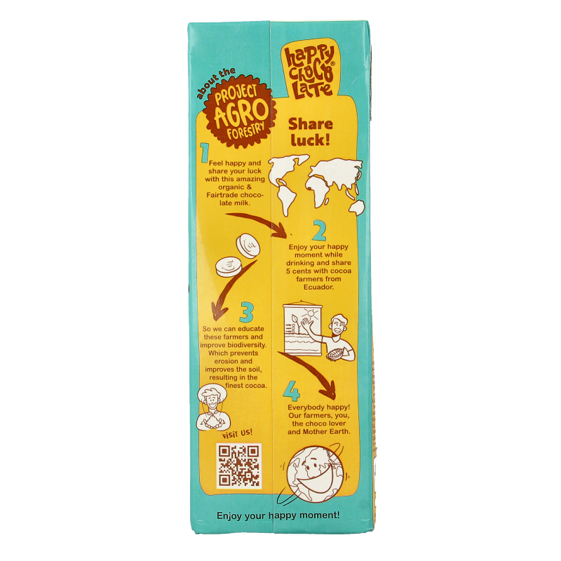 Happy Chocolate Chocolademelk bio 1 Liter