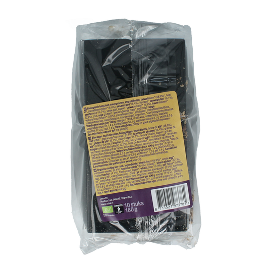 Your Organic Nature Beschuit meergranen bio 10.00 Stuks