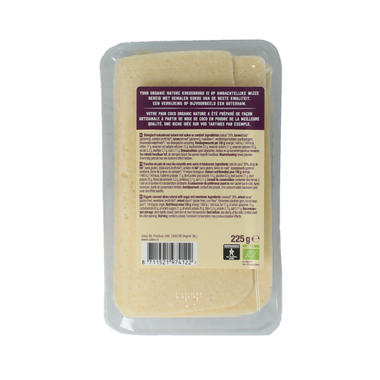 Your Organic Nature Kokosbrood naturel bio 225.00 Gram