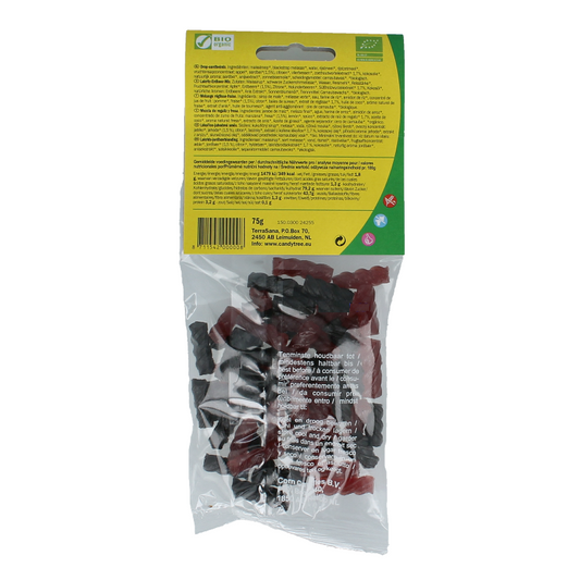 Candy Tree Drop aardbei mix bio 75 Gram