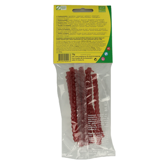 Candy Tree Frambooskabels bio 75 Gram