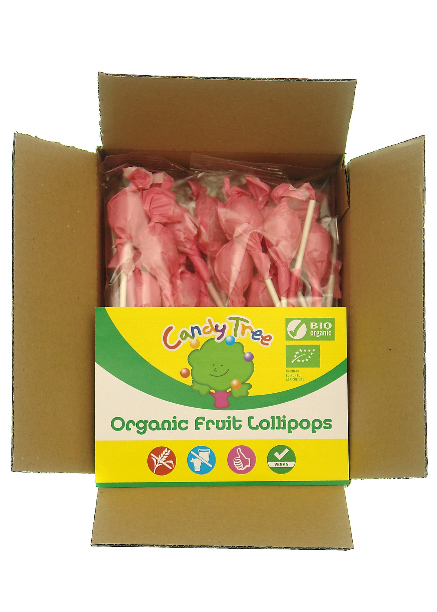 Candy Tree Knotsen frambozen navul 42 Stuks