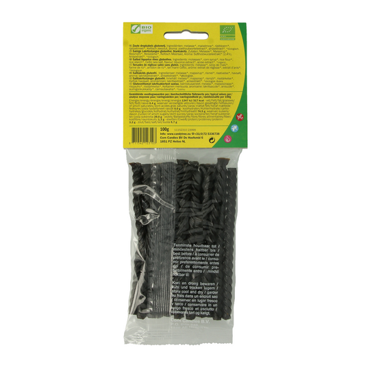 Candy Tree Dropkabel zout glutenvrij bio 100.00 Gram