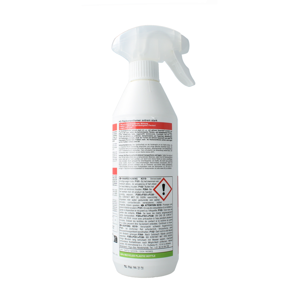 HG Vlekverwijderaar extreem sterk 500.00 Milliliter