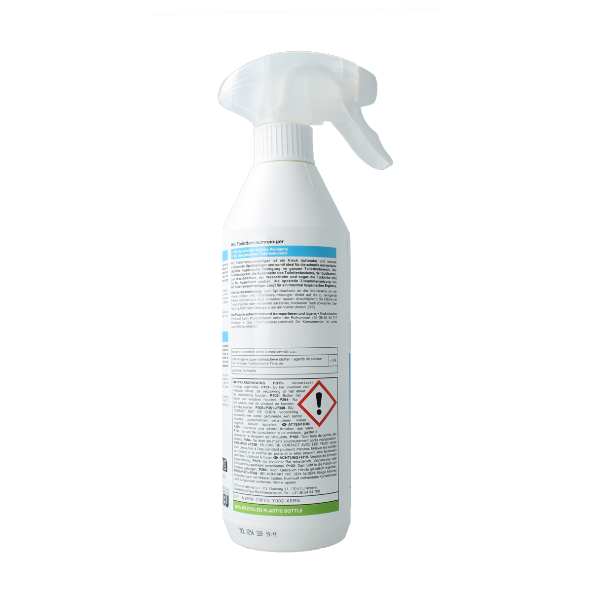 HG Toiletruimte reiniger 500.00 Milliliter