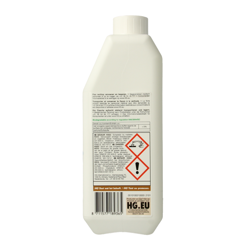 HG Tegelcementsluier verwijderaar 1 Liter