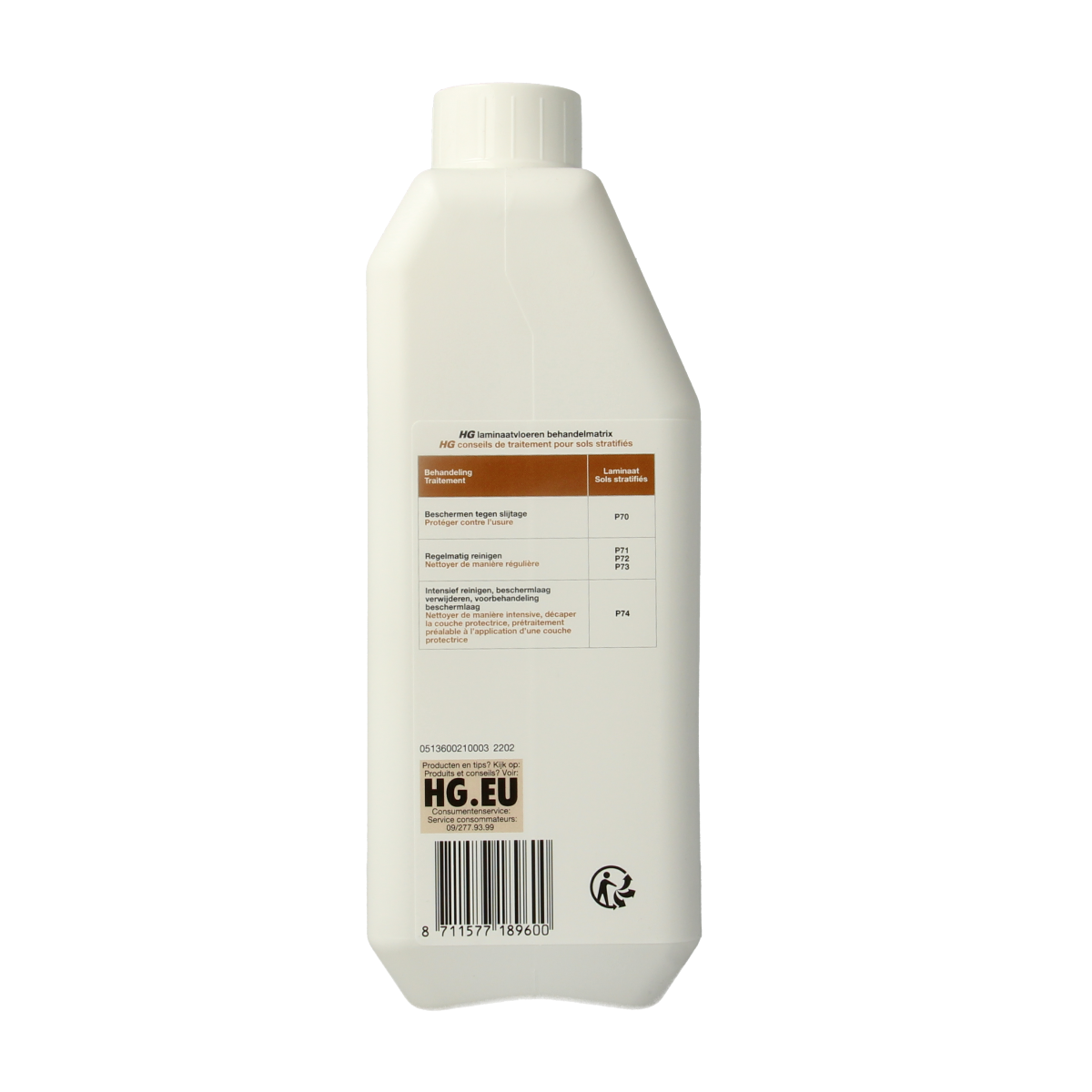 HG Laminaat beschermer 1.00 Liter