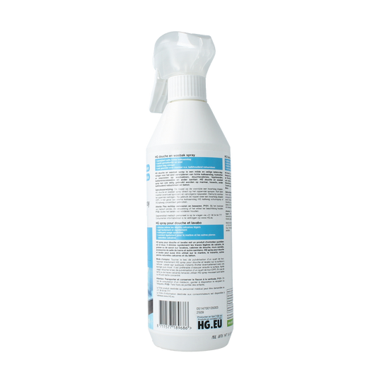 HG Douche en wasbak reiniger 500.00 Milliliter
