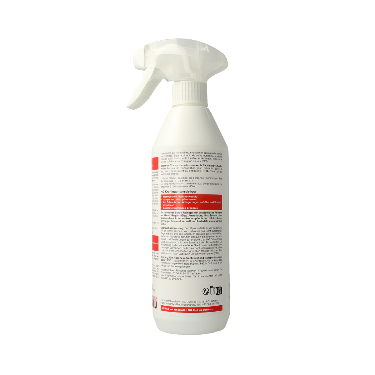 HG Kroonluchter reiniger 500.00 Milliliter