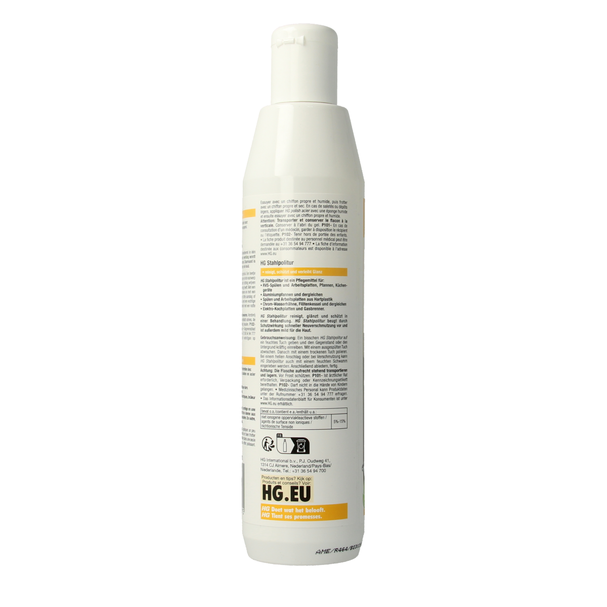 HG Staalpolish 250.00 Milliliter