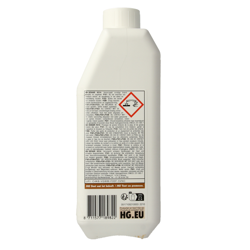 HG Tegel cementresten verwijderaar 1 Liter