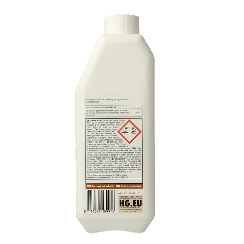 HG Natuursteen cementsluier verwijderaar 1 Liter