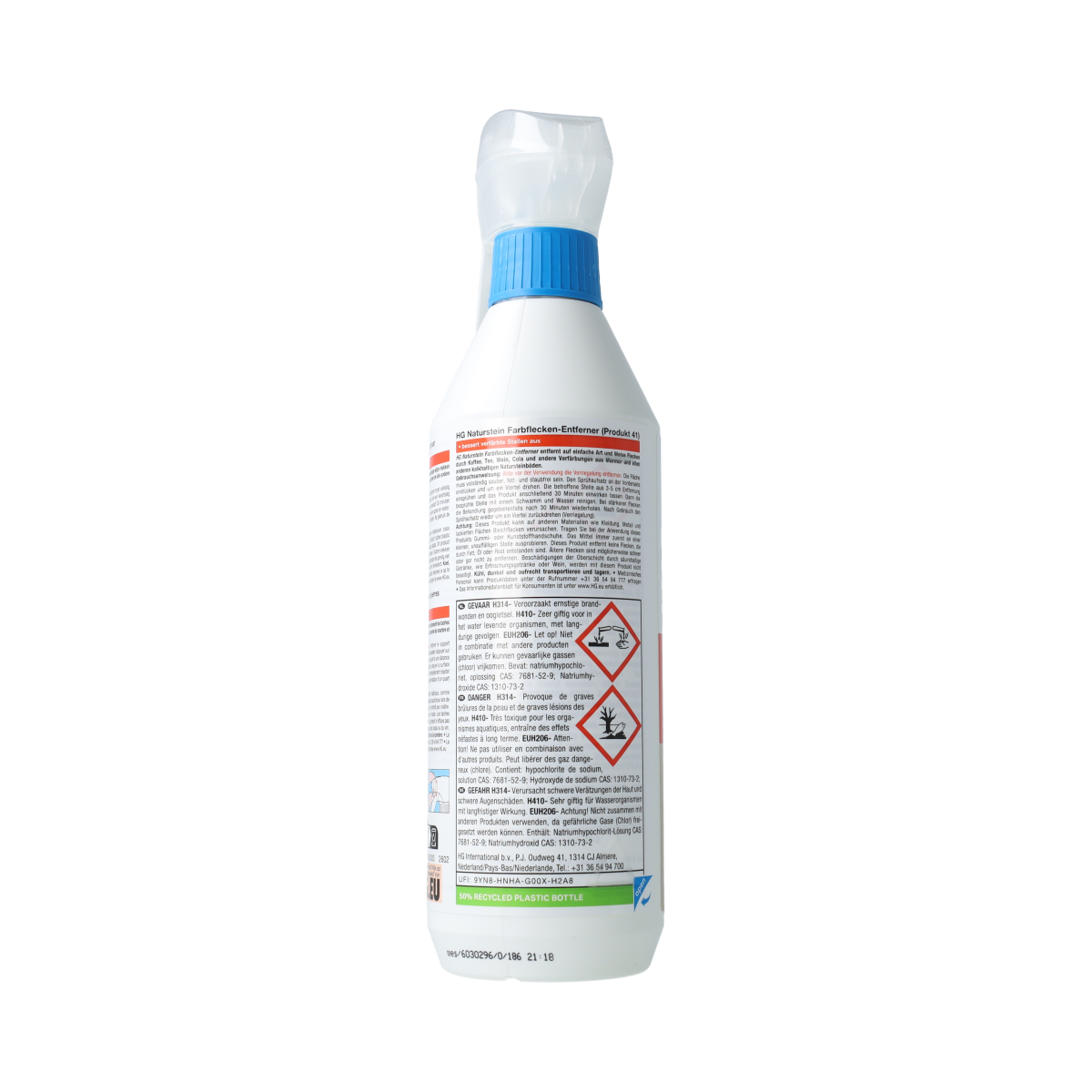 HG Natuursteen kleurvlek verwijderaar 500.00 Milliliter