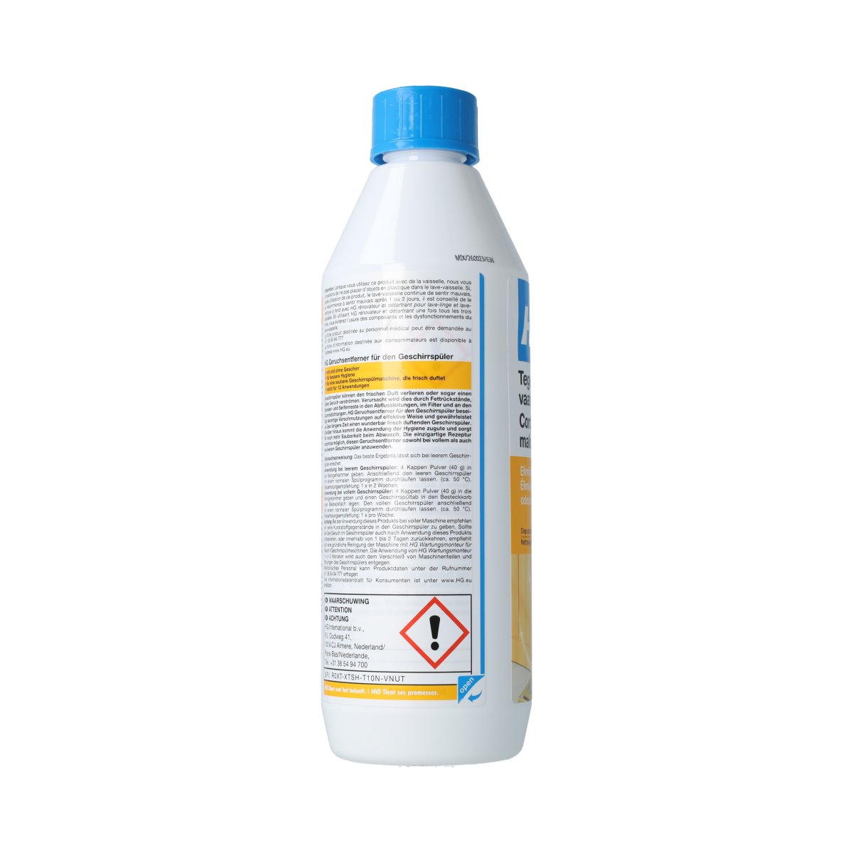 HG Tegen stinkende vaatwasser 500.00 Gram