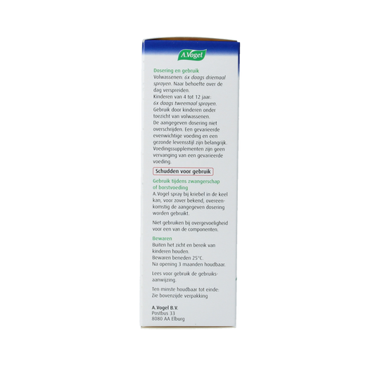 A Vogel Spray kriebel in de keel 30 Milliliter