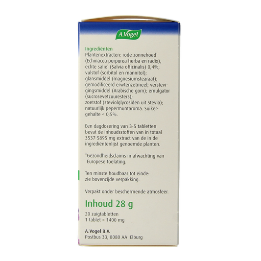 A Vogel Keeltabletten 20.00 Tabletten