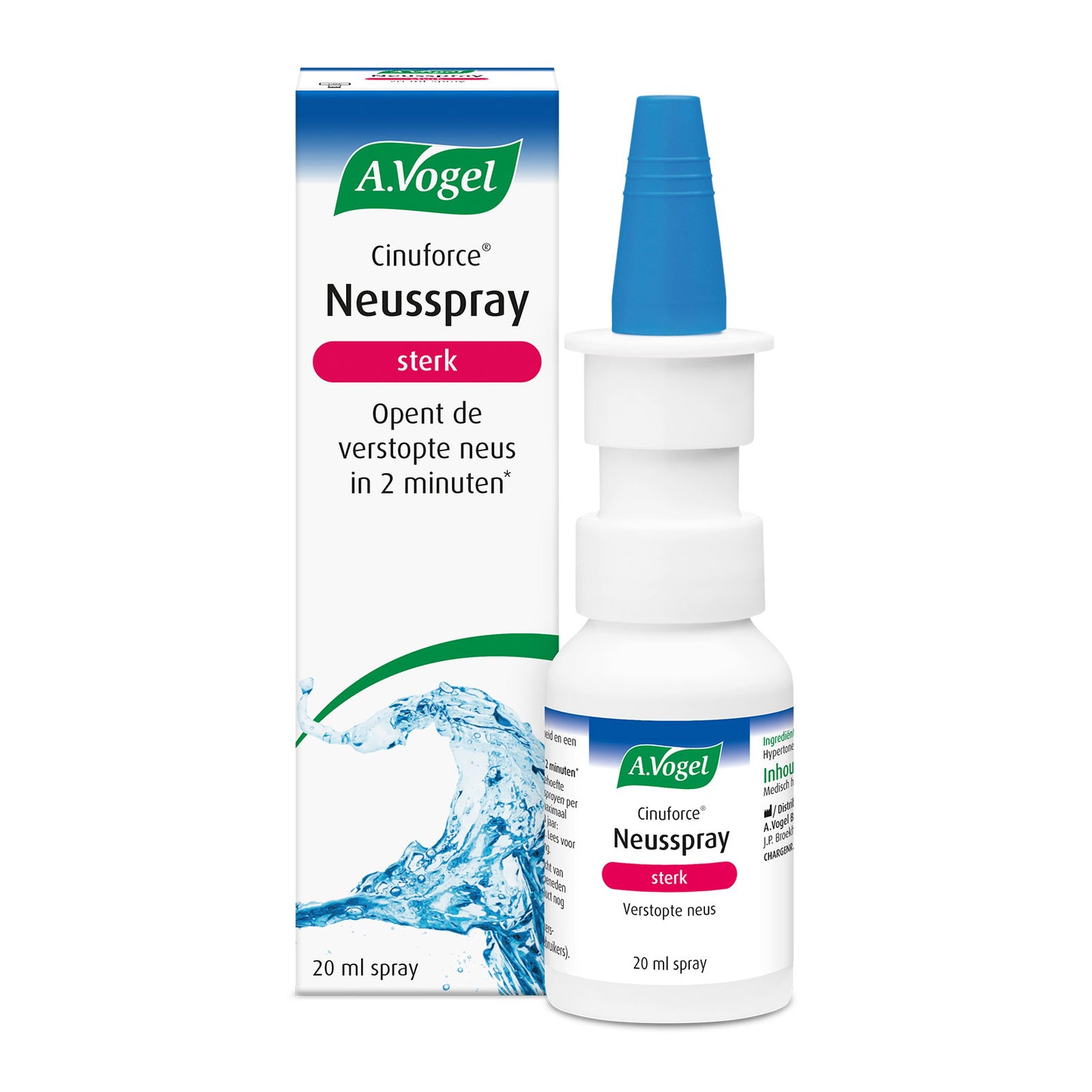 A Vogel Cinuforce neusspray sterk 20 Milliliter