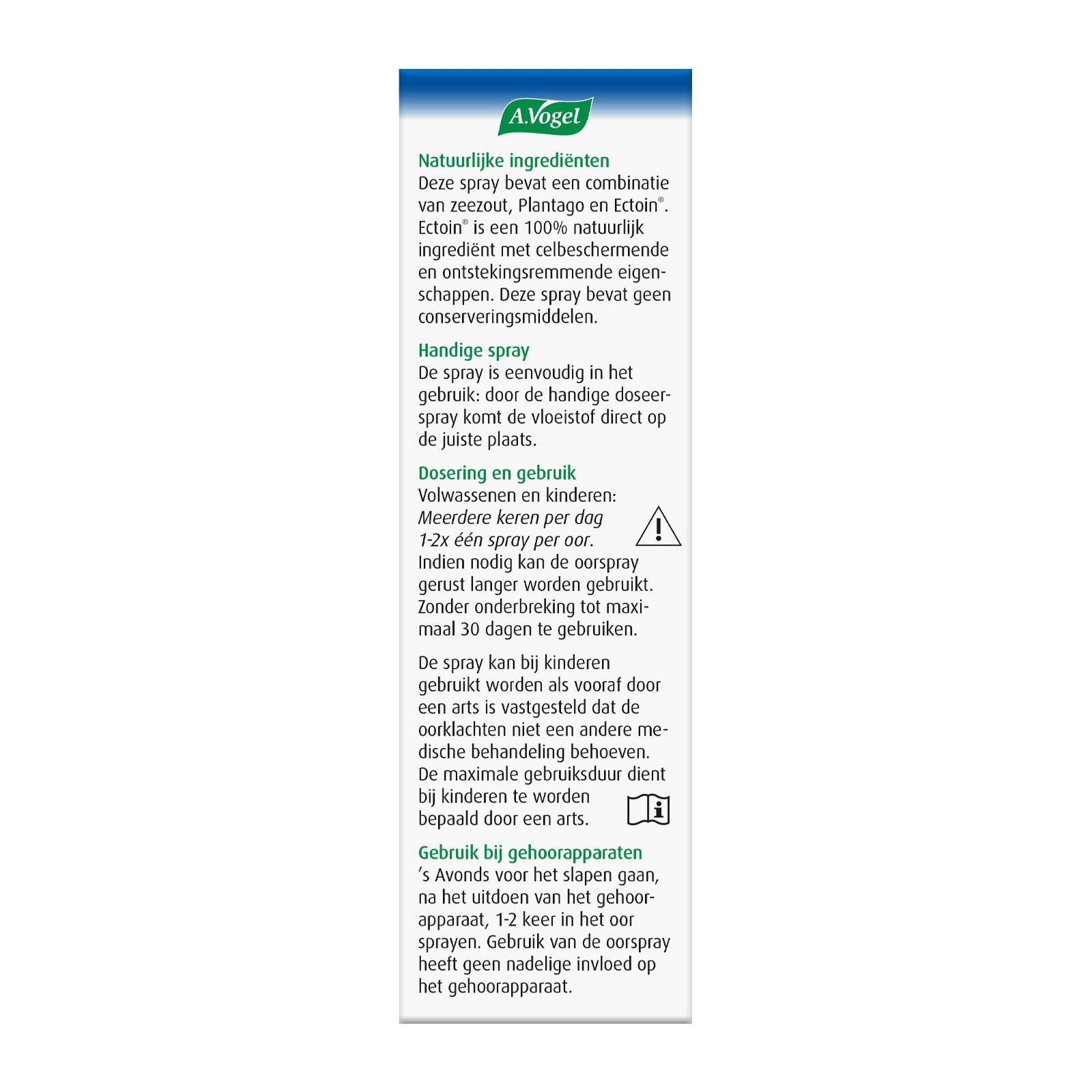A Vogel Oorspray oorsmeer 20 Milliliter