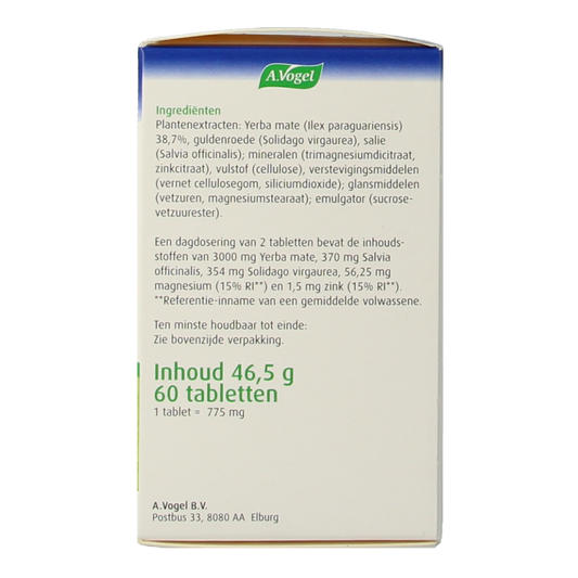 A Vogel Famosan Overgang gewichtsbeheersing 60.00 Tabletten
