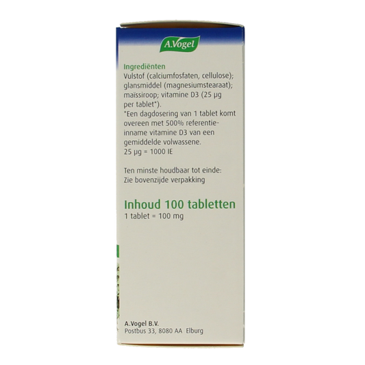 A Vogel Vitamine D3 25ug 100.00 Tabletten