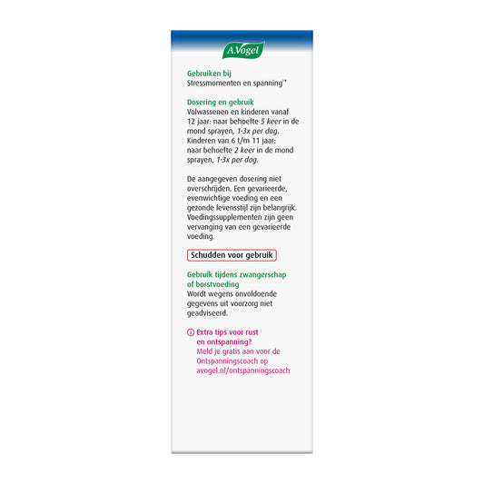 A Vogel Passiflora rustgevende spray 20.00 Milliliter