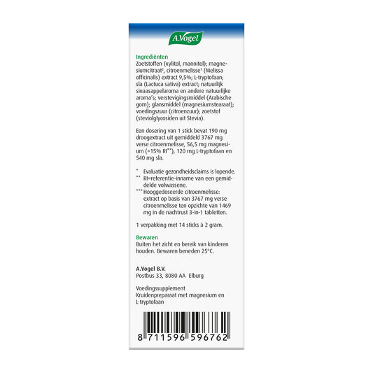 A Vogel Nachtrust sticks 14x2g 28.00 Gram