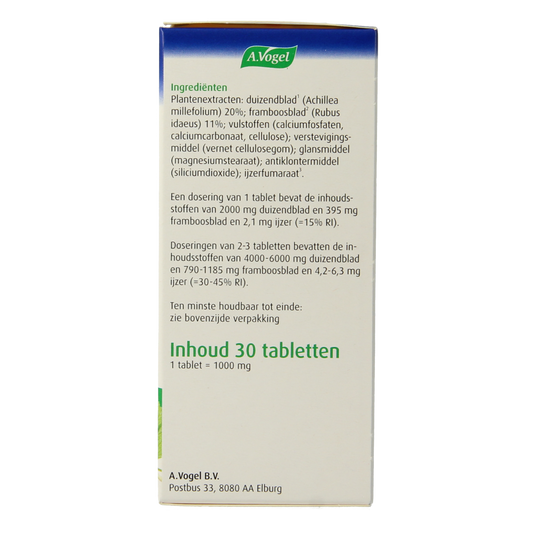 A Vogel Menstruatietabletten 30.00 Tabletten
