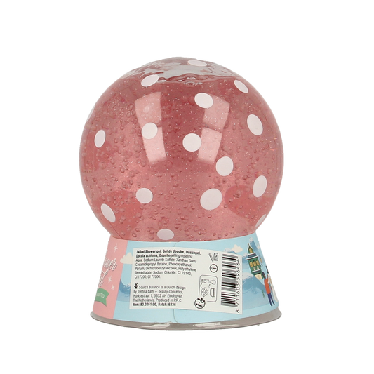 Merkloos Winter days badgeschenkset sneeuwbal 245.00 Milliliter