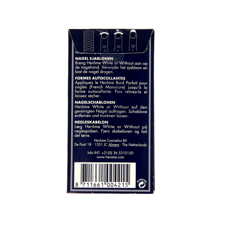 Herome Nagel sjablonen 10 vellen in doos 100 Stuks