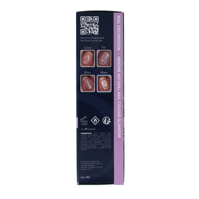 Herome Natural nail colour glamour 10 Milliliter