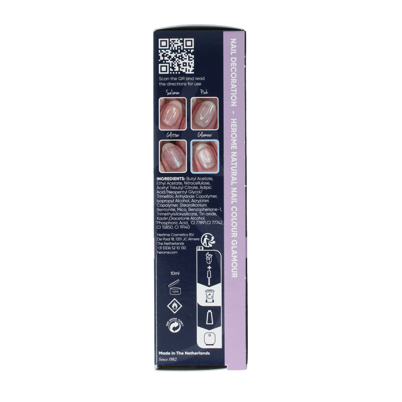 Herome Natural nail colour glamour 10 Milliliter
