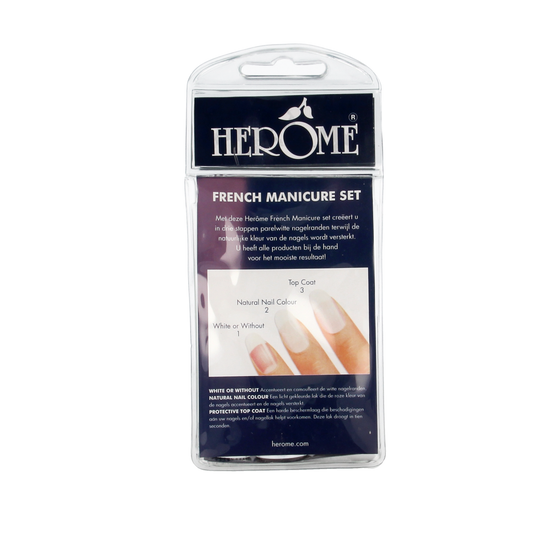 Herome French manicure set mini 3 x 4 ml 1.00 Set