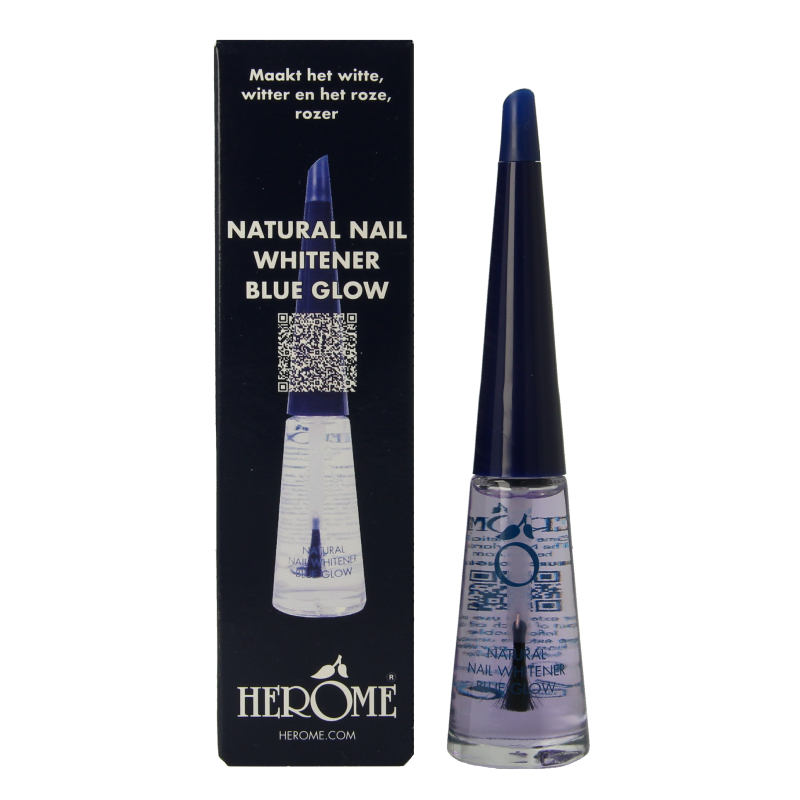 Herome Natural nail whitener blue glow 10 Milliliter