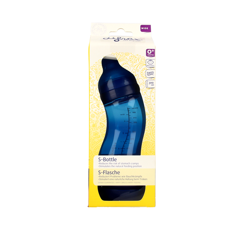 Difrax S-fles breed 310ml assorti 1 Stuks