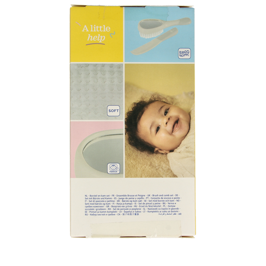 Difrax Borstel en kam 1 Stuks