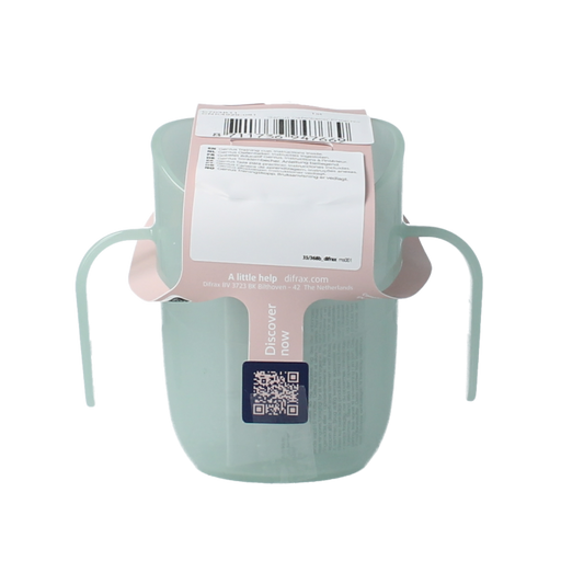 Difrax Genius oefenbeker pistachio 1 Stuks