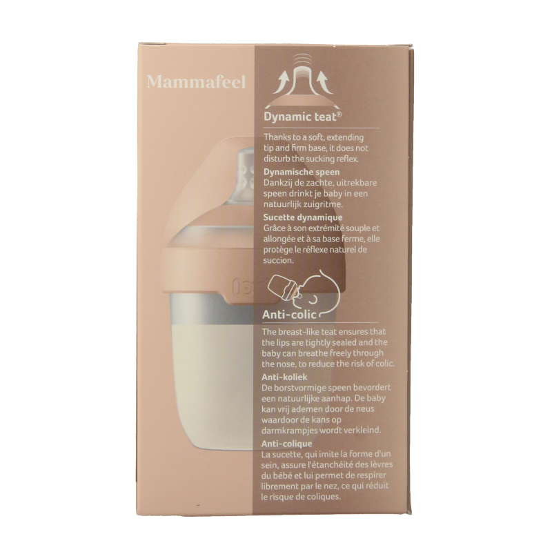Difrax Lovi mamma fles 150ml 1 Stuks