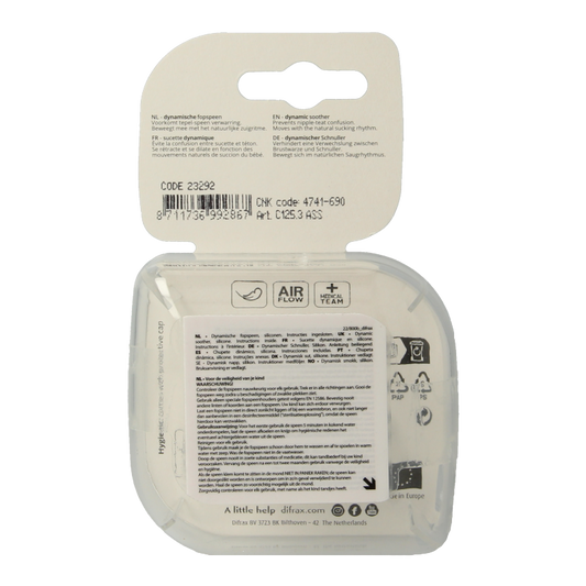 Difrax Lovi fopspeen botanic 3+ maanden 1 Stuks