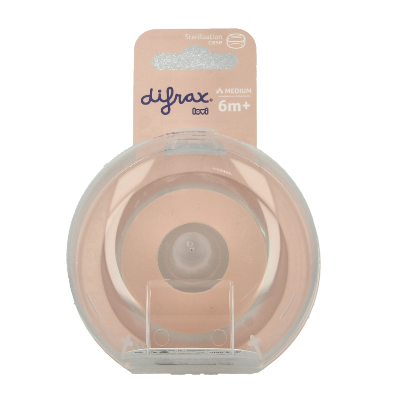 Difrax Love mamma speen med 6+ maanden 1 Stuks