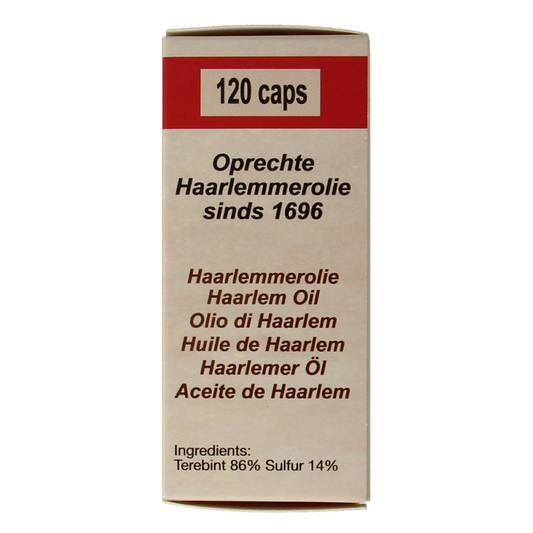 De Koning Tilly Haarlemmerolie 120 Capsules