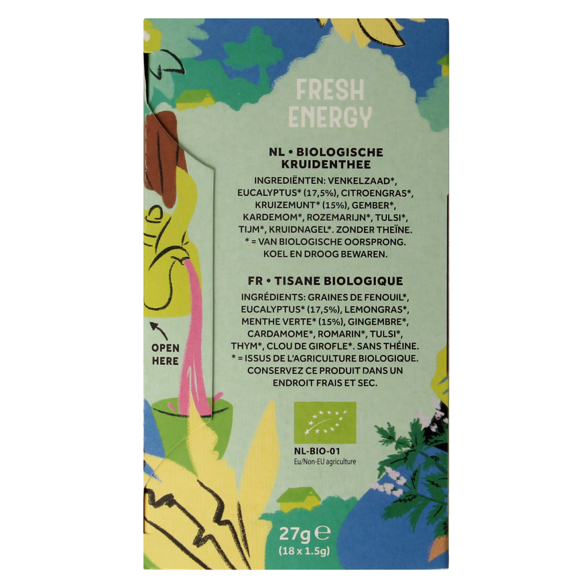 Cleo's Fresh energy bio 18.00 Zakjes