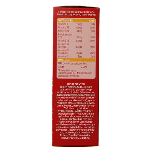 Dagravit Becoforte 100 Dragees