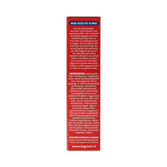Dagravit Vitaal 50+ blister 60.00 Tabletten