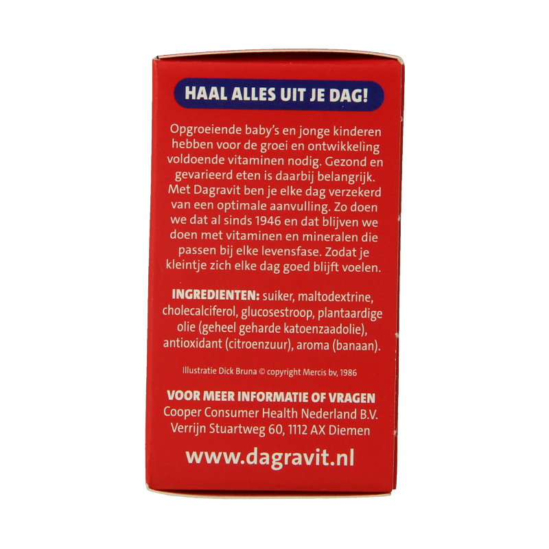 Dagravit Vitamine D tablet kids 200 Stuks