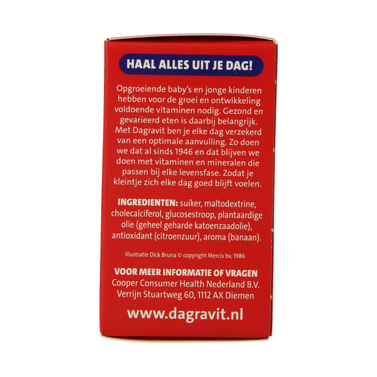 Dagravit Vitamine D tablet kids 200.00 Stuks