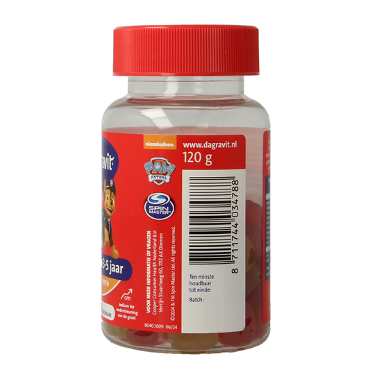Dagravit Kids extra 3-5 jaar 60.00 Gummies